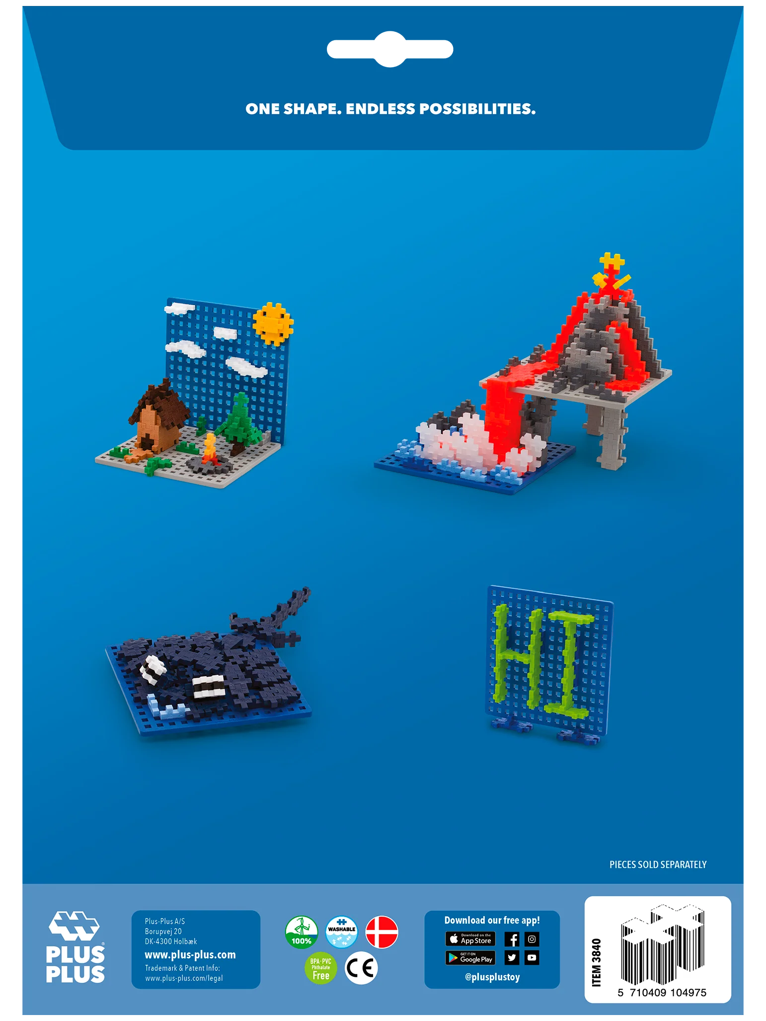 2 Baseplates - Blue and Gray - Image 4