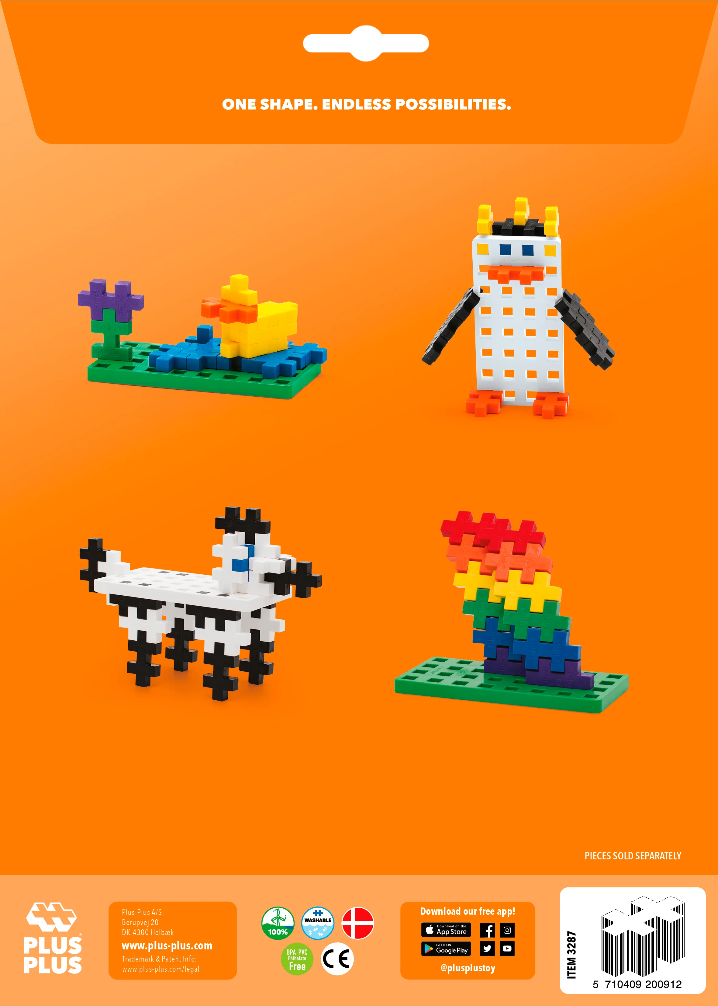 2 BIG Baseplates - White and Green - Image 4