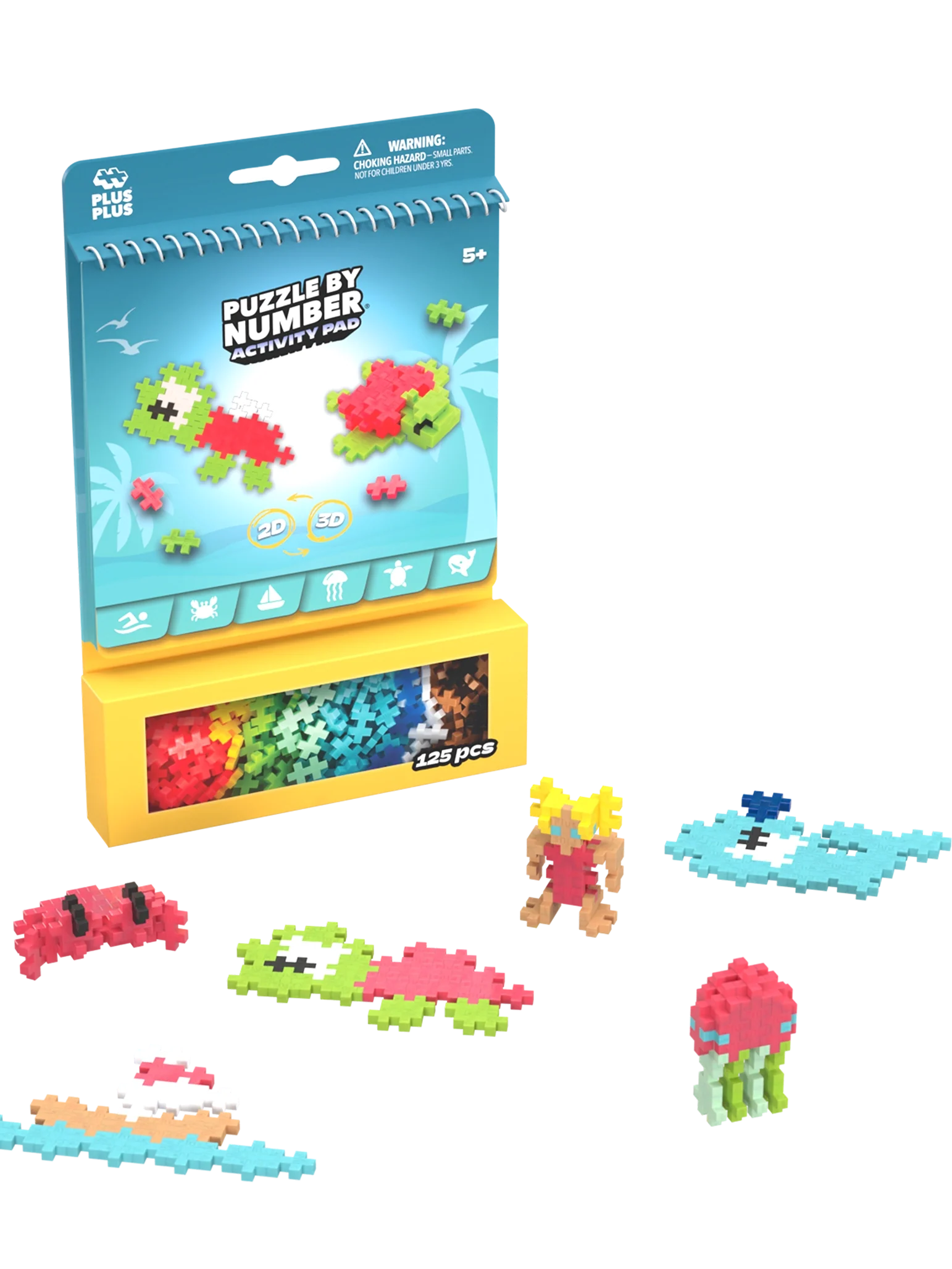 Plus-Plus Activity Pad Bundle Pack - Image 5